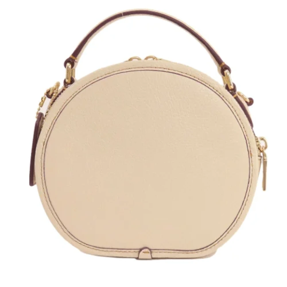 Coach Pre-owned Fabric handbags Beige Dames