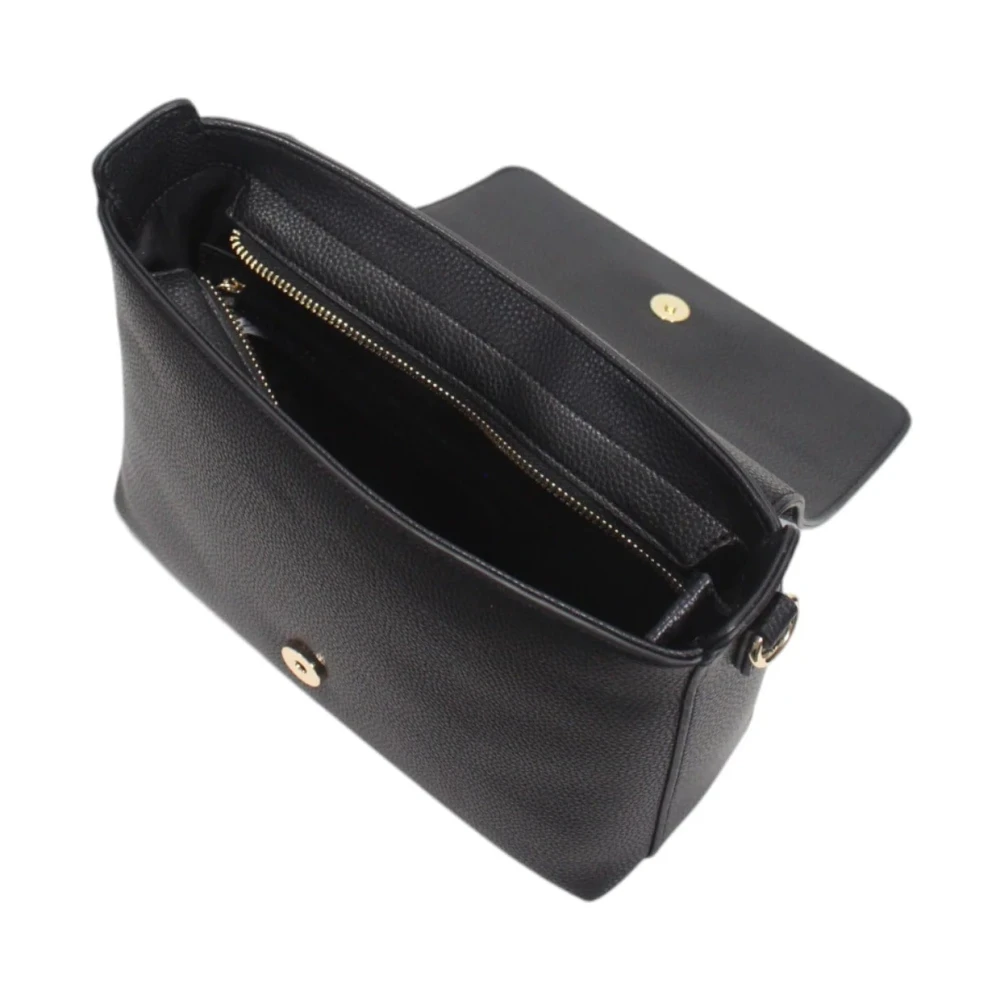 Valentino by Mario Valentino Zwarte Crossbody Tas Never Vbs8Gl09 Black Dames