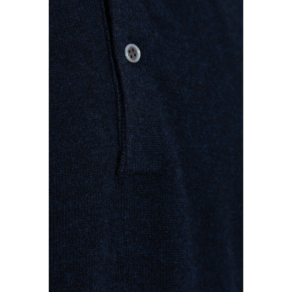 Comme des Garçons Wollen trui Blue Heren
