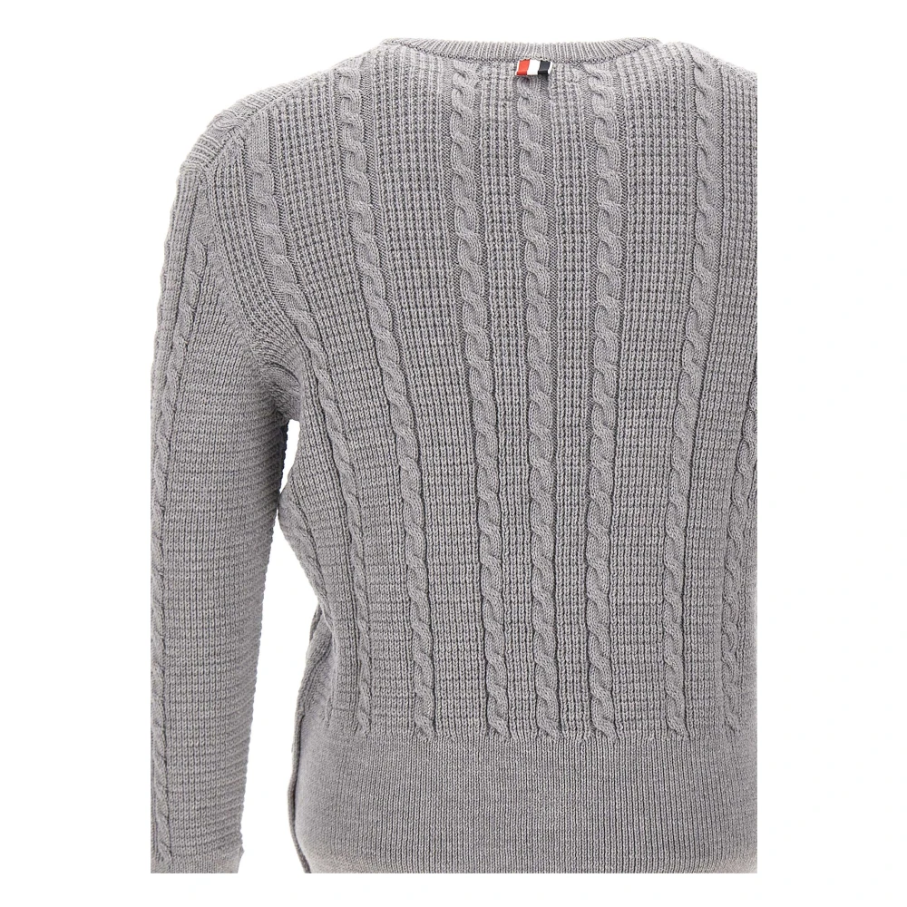 Thom Browne Grijze Sweaters voor Mannen Gray Heren