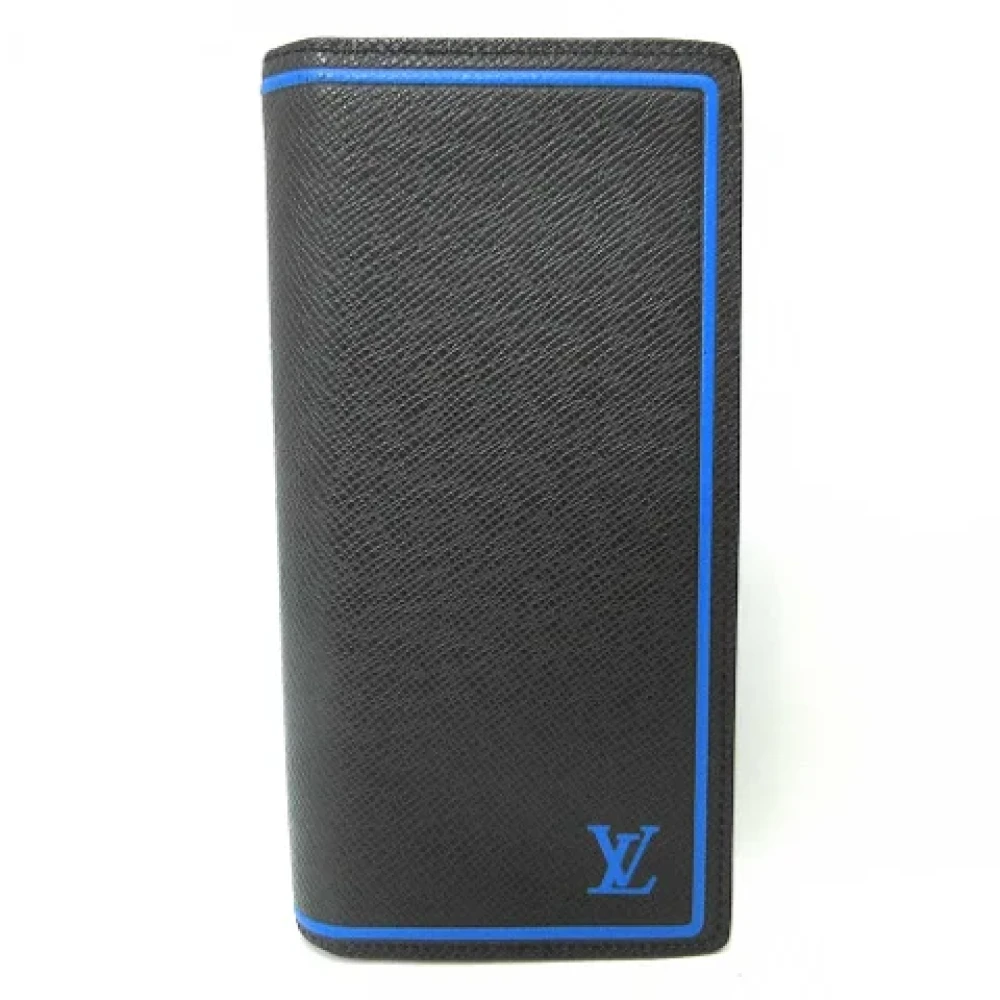 Louis Vuitton Vintage Pre-owned Canvas wallets Black Heren