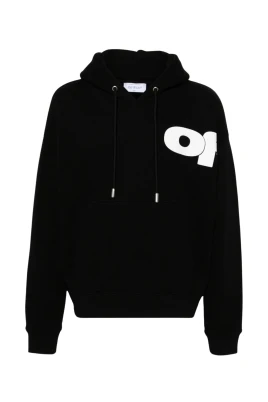 Off White Sweaters Black