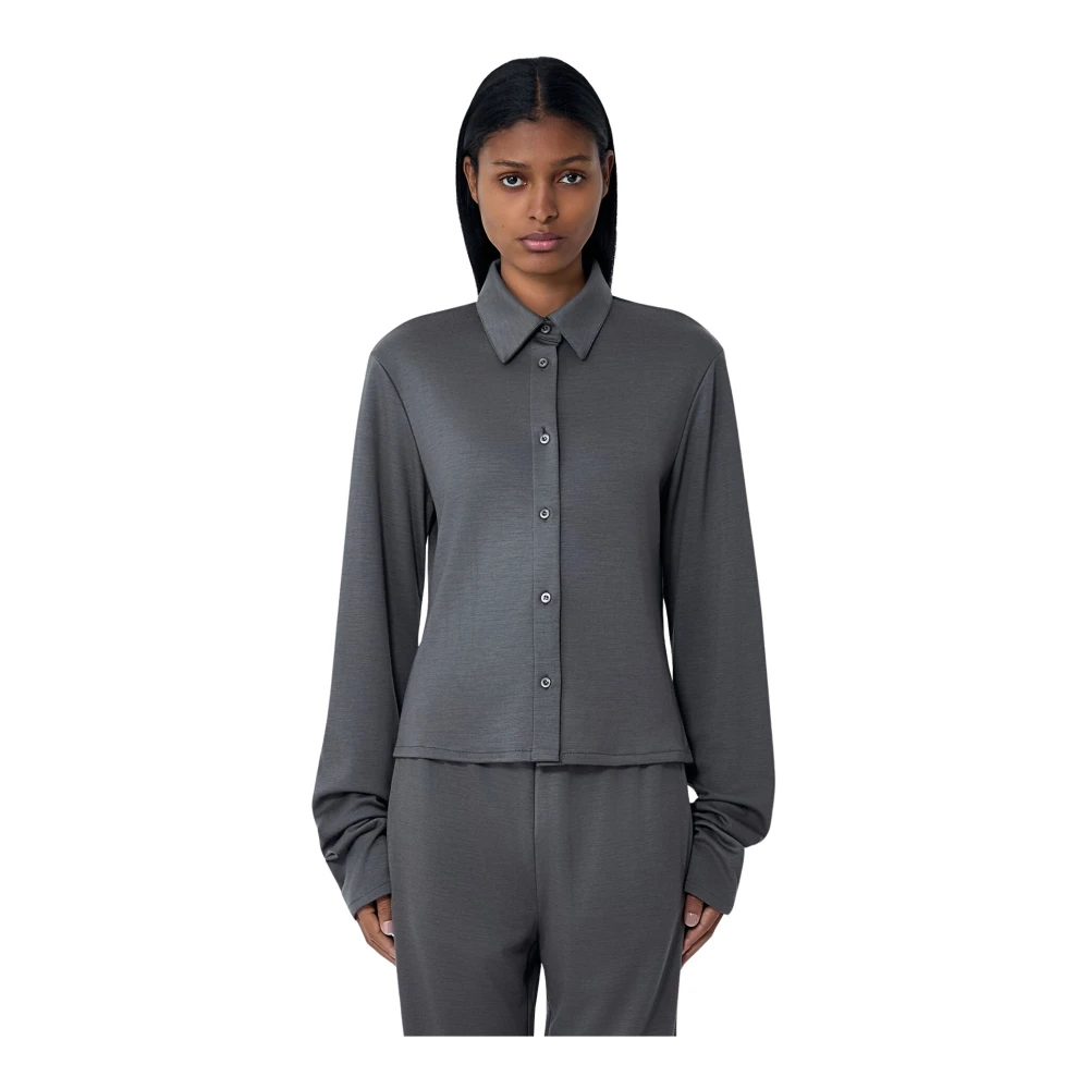 Rier Vrouw Grijs Mini Polar Shirt