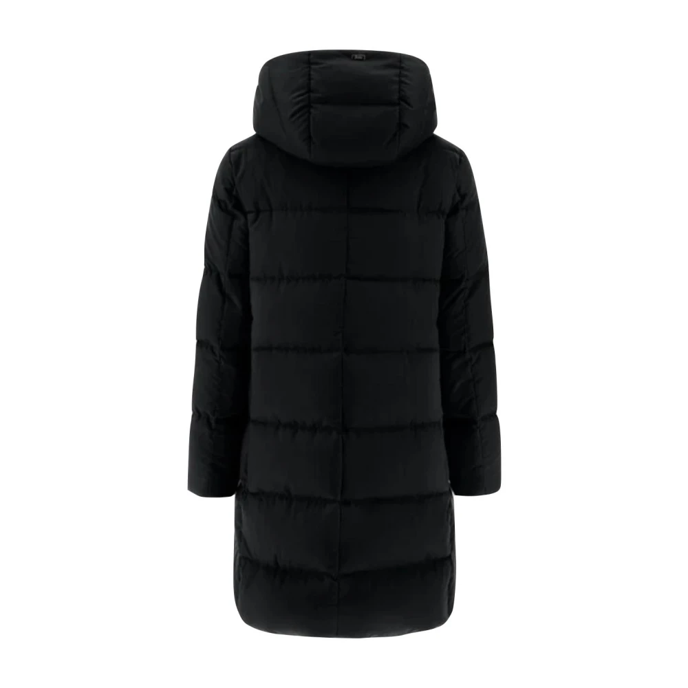 Herno A Shape Arendelle New Lady Faux Fur Padding Black Dames