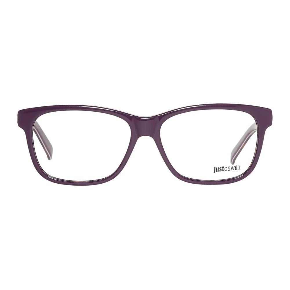 Just Cavalli Paarse Kunststof Frames met Wijzerplaat Purple Unisex