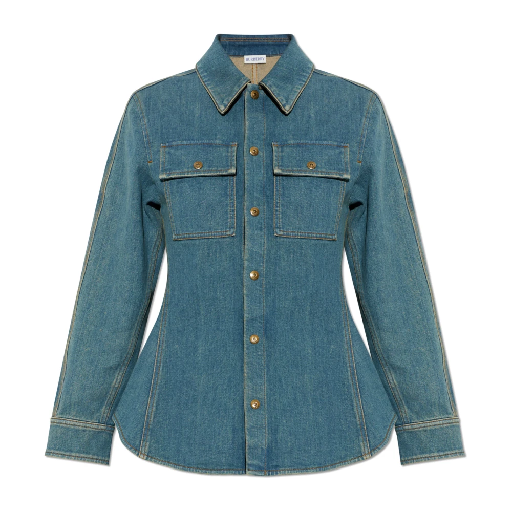 Burberry Women's Blue Dakota Denim Shirt - Shirts - S - Blouses & Shirts