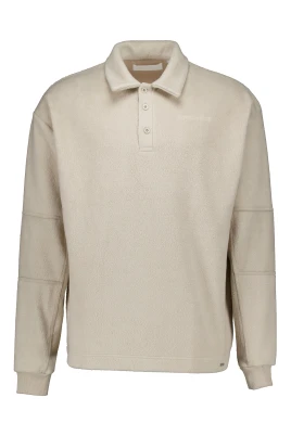 Fleece Polo Sweater