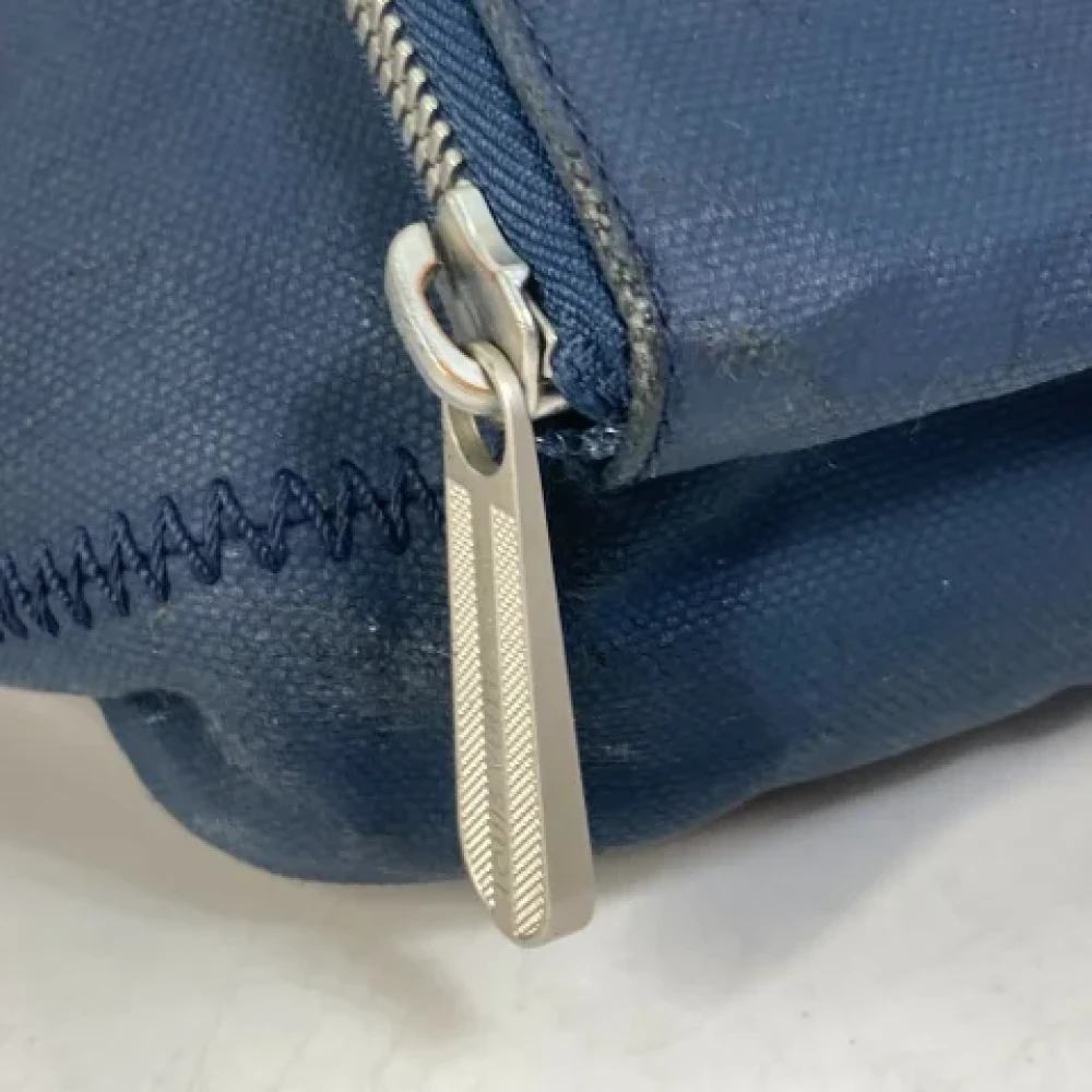 Louis Vuitton Vintage Pre-owned Cotton louis-vuitton-bags Blue Dames