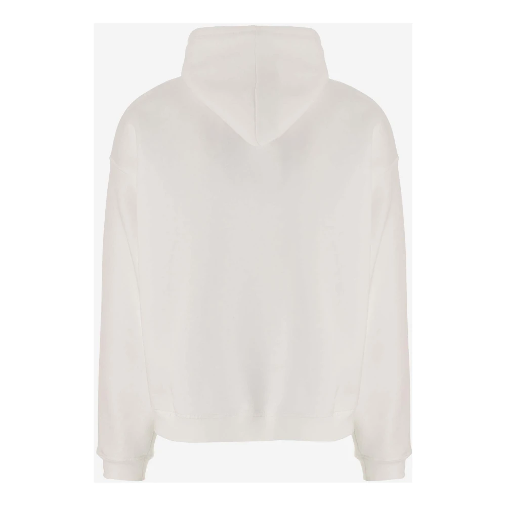 Dsquared2 Hoodie van katoenmix met logo White Heren