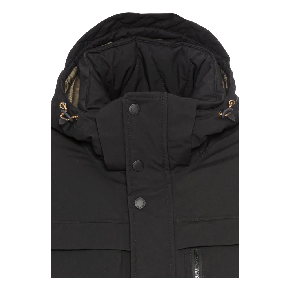camel active Jas met afneembare capuchon Black Heren