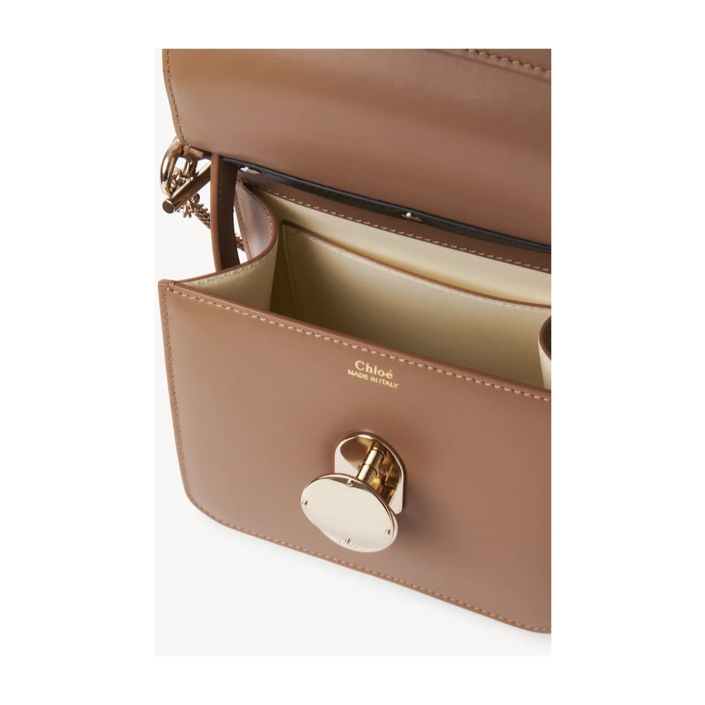 Chloé Beige Leren Crossbody Tas Beige Dames