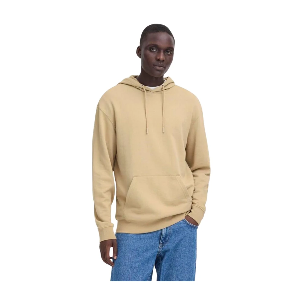Blend Mannelijk Beige Hoodies & Sweatvesten Heren, M, Felpa Con Cappuccio 20720215