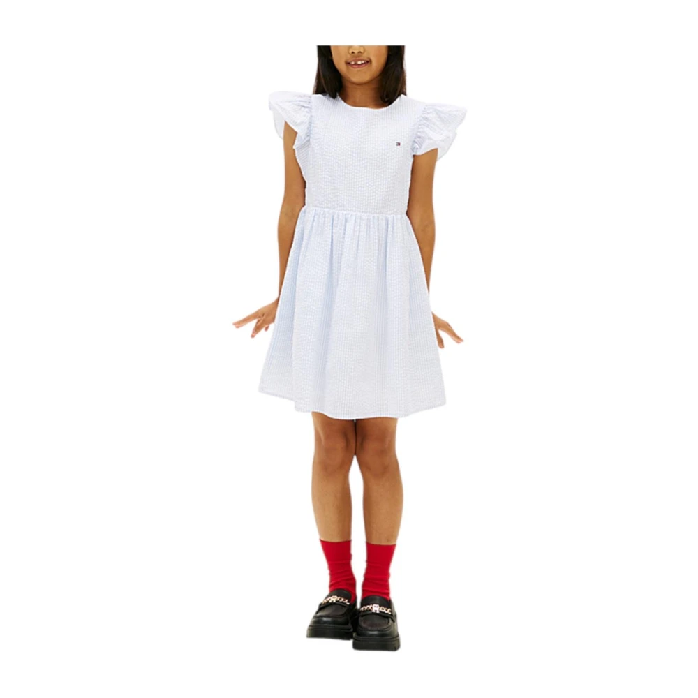 Tommy Hilfiger Kids' Smock Dress Blue 10Y - Image 4