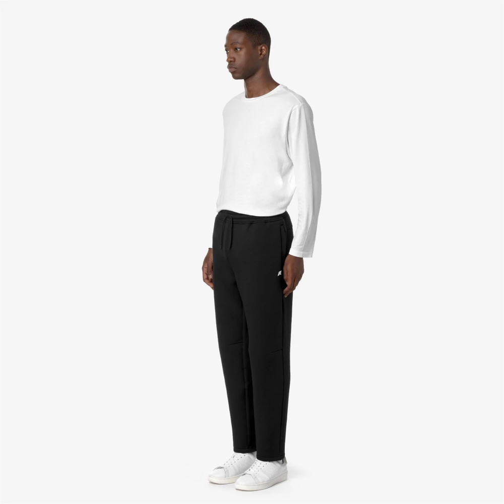 K-way Heren Micka Athleisure Joggingbroek Black Heren