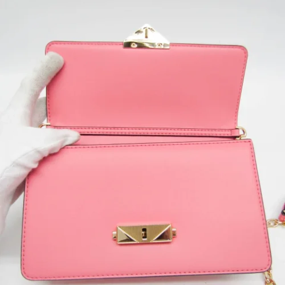 Michael Kors Pre-owned Leather shoulder-bags Pink Dames