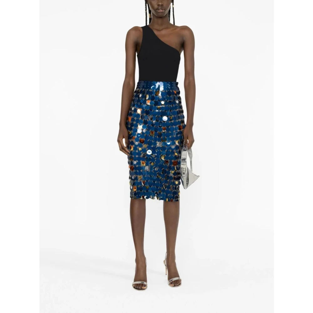 Paco Rabanne Multicolor Rok Multicolor Dames