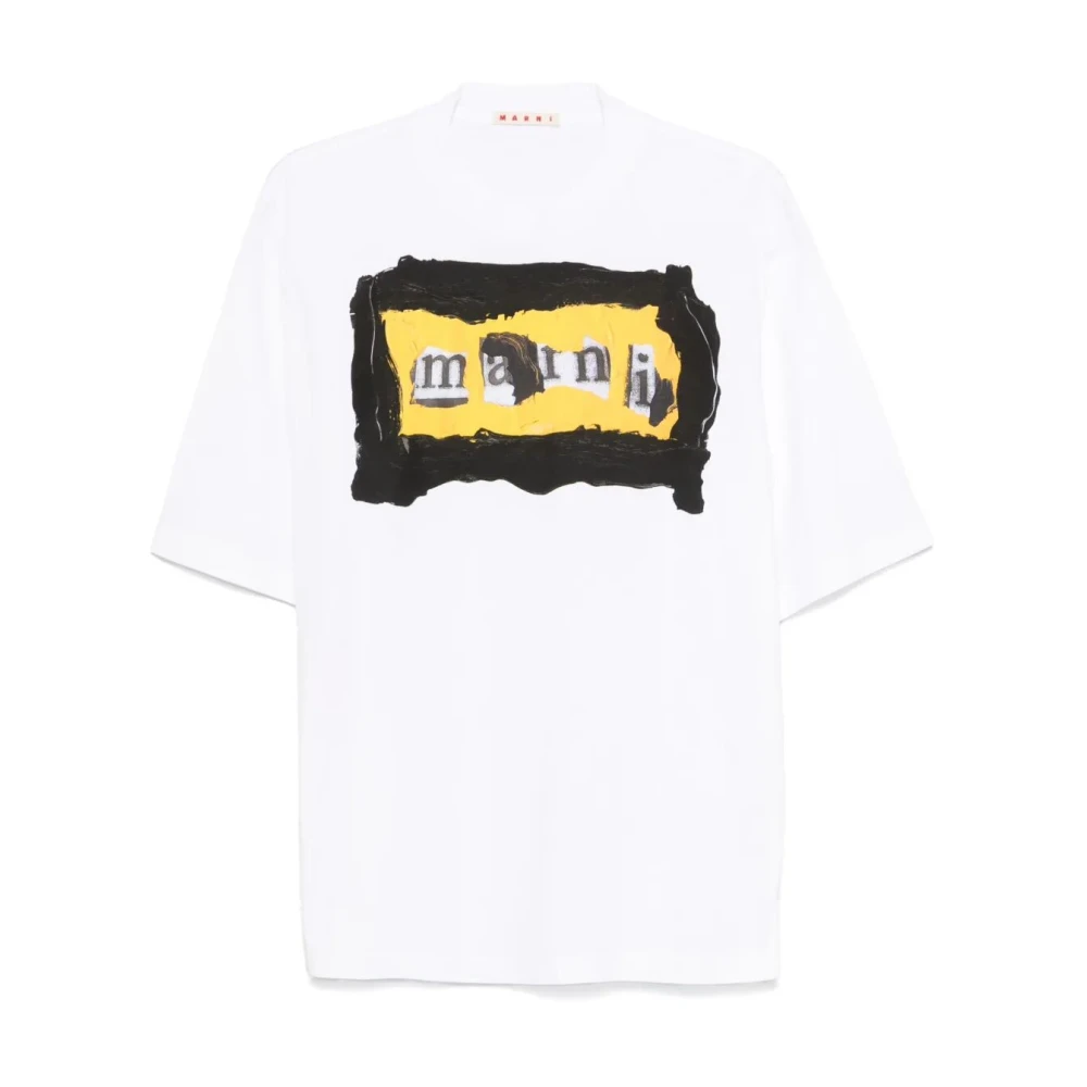 Marni - Tops > T-Shirts - White - Marni - Modalova