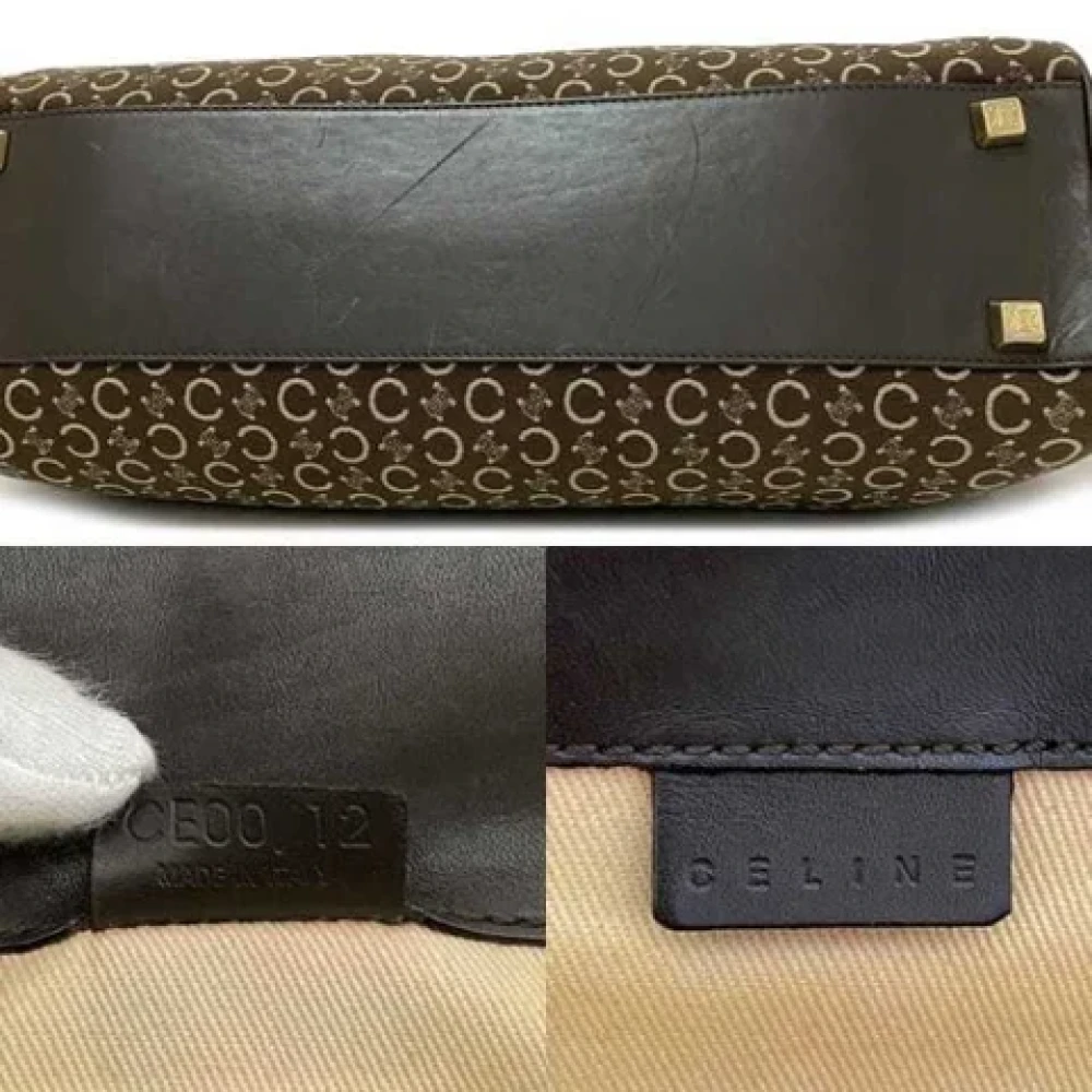 Celine Vintage Pre-owned Canvas totes Brown Dames