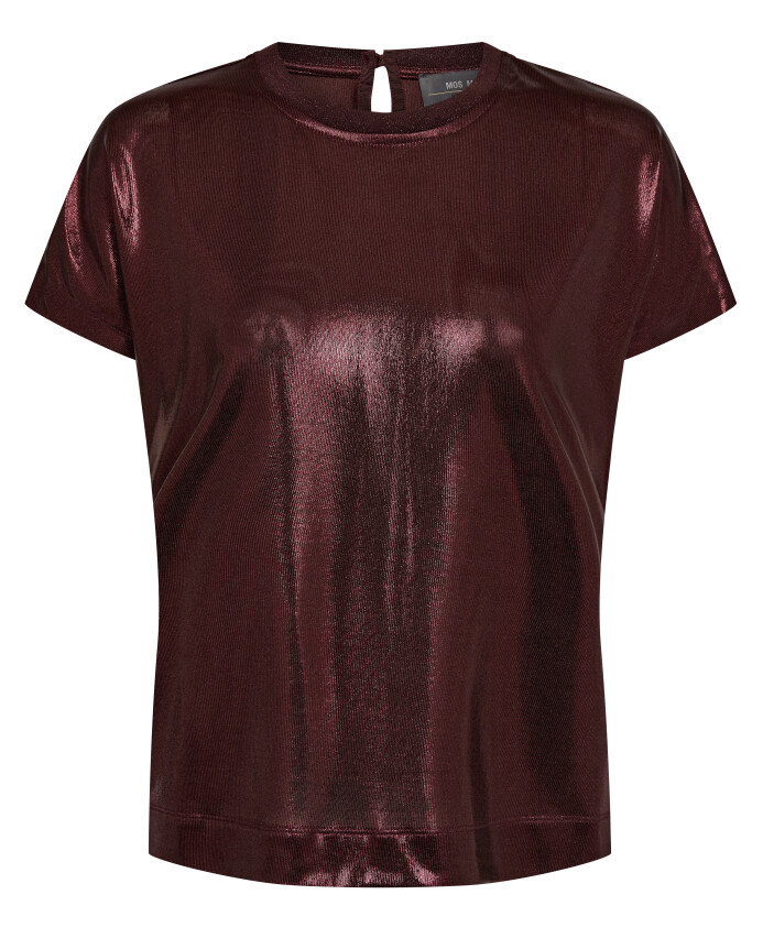metallic-o-neck-tee