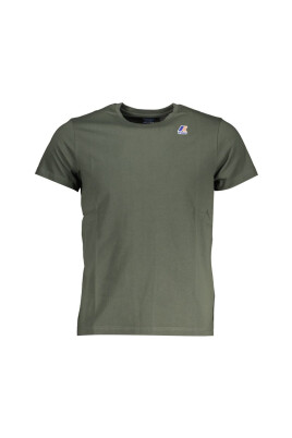 t-shirt-en-coton-vert-avec-logo-imprime