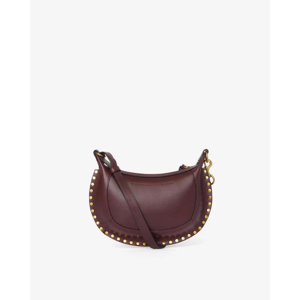 Isabel marant Moon Leren Schoudertas Brown Dames