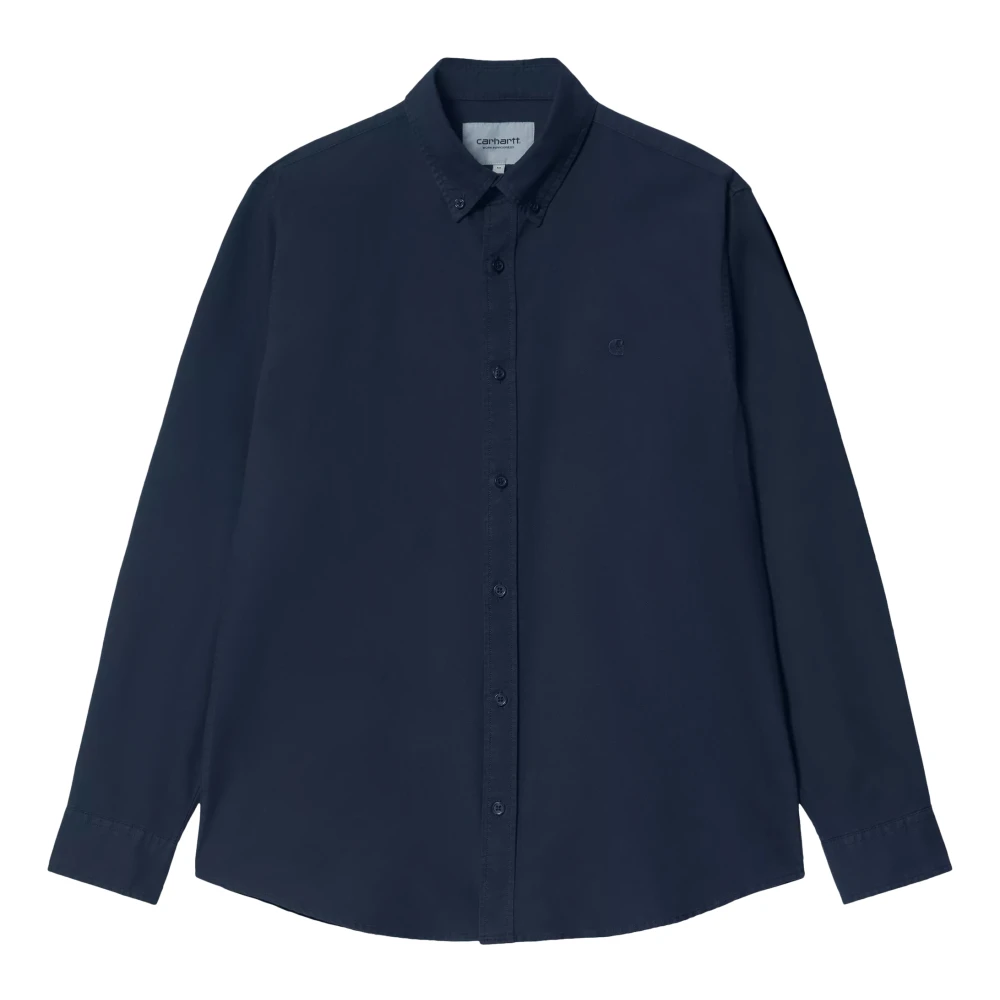 Carhartt Wip Men's Blue Shirts - Casual Shirts - M - Shirts