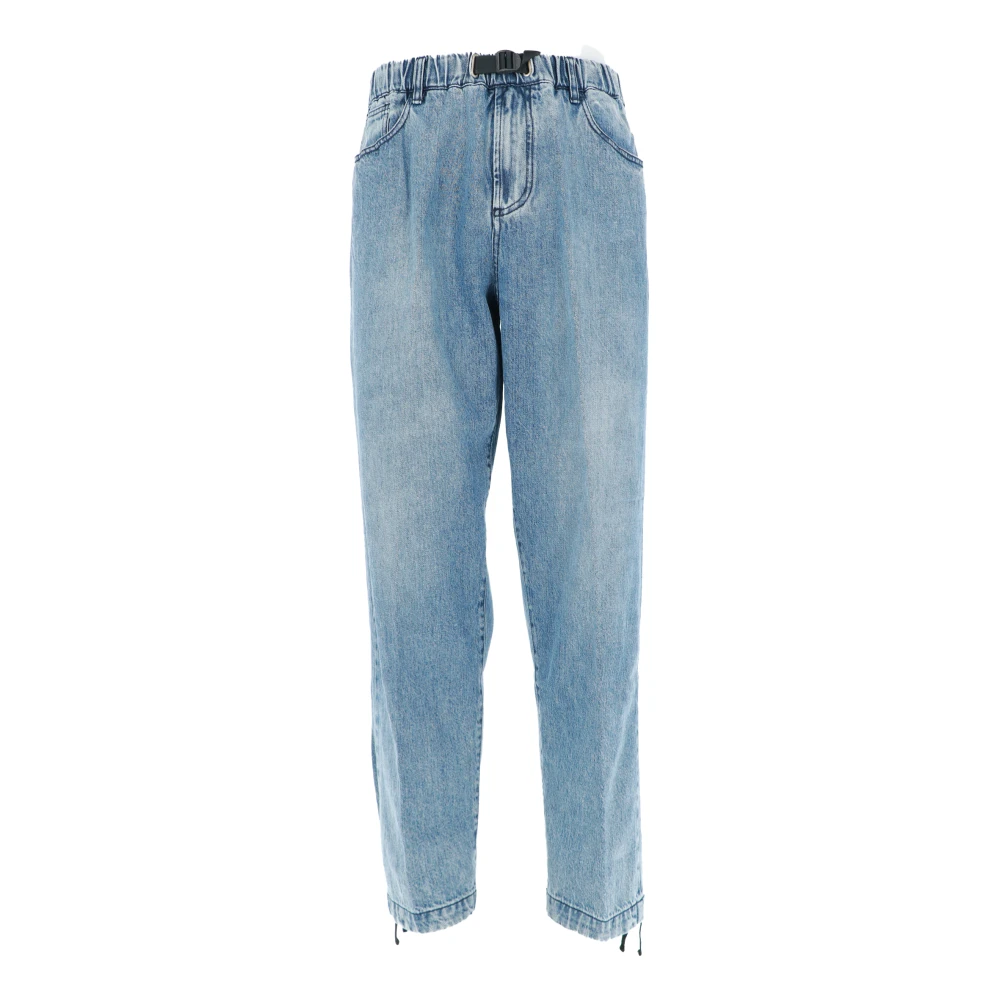 White Sand Slim Fit Broek Blue Heren