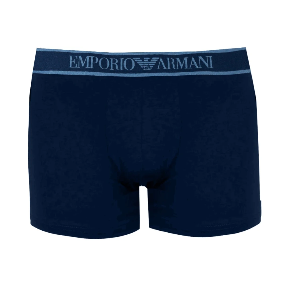 Emporio Armani 3-Pack Boxers Stijlvol Set Blue Heren