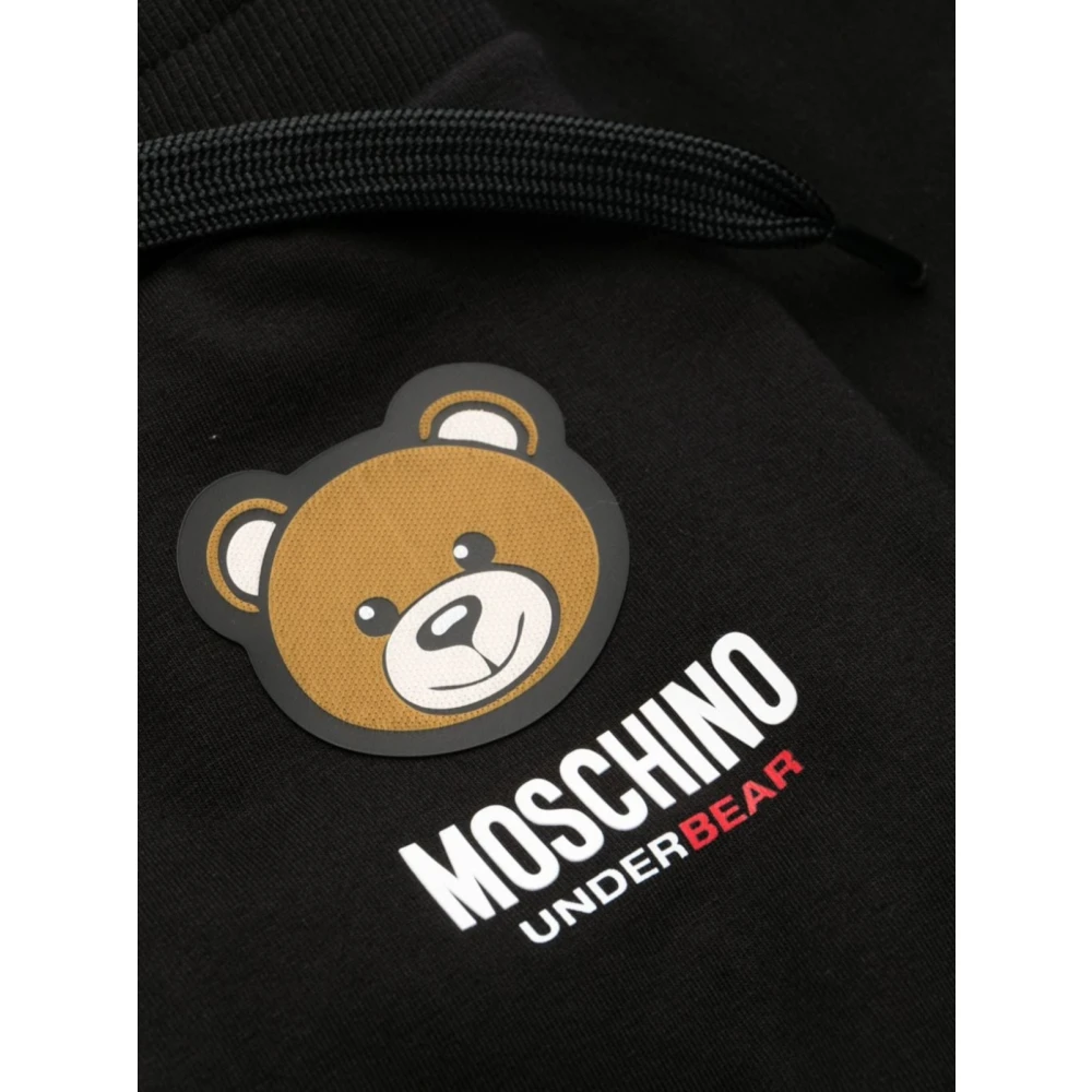 Moschino Zwarte Shorts Black Heren