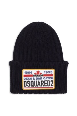 pull-noir-avec-logo-et-motif-cotele