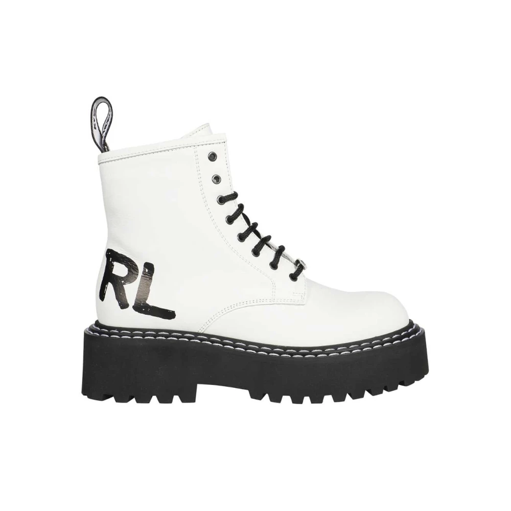 Shoes > Boots > Lace-up Boots - - Karl Lagerfeld - Modalova