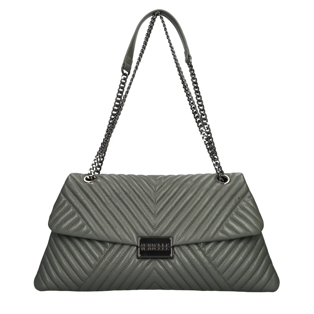 Rebelle Mujer Alexis Big Metalassé Leather Bag