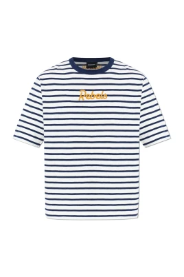 T-Shirt med randigt mönster