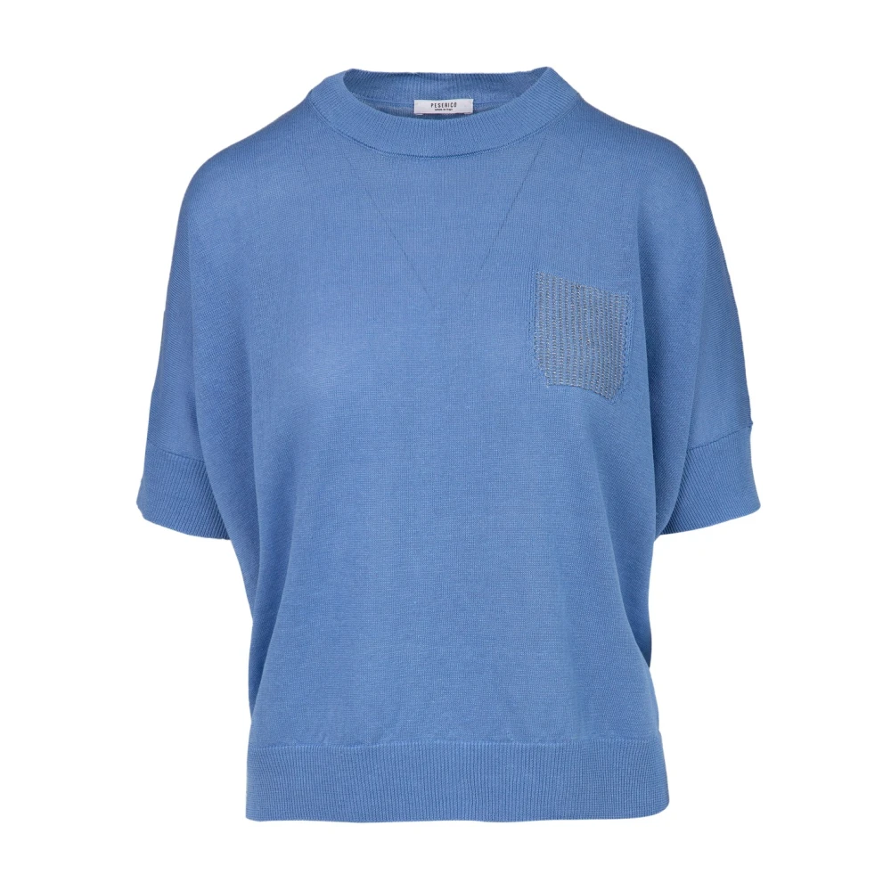 PESERICO Sweatshirts & Hoodies Blue Dames