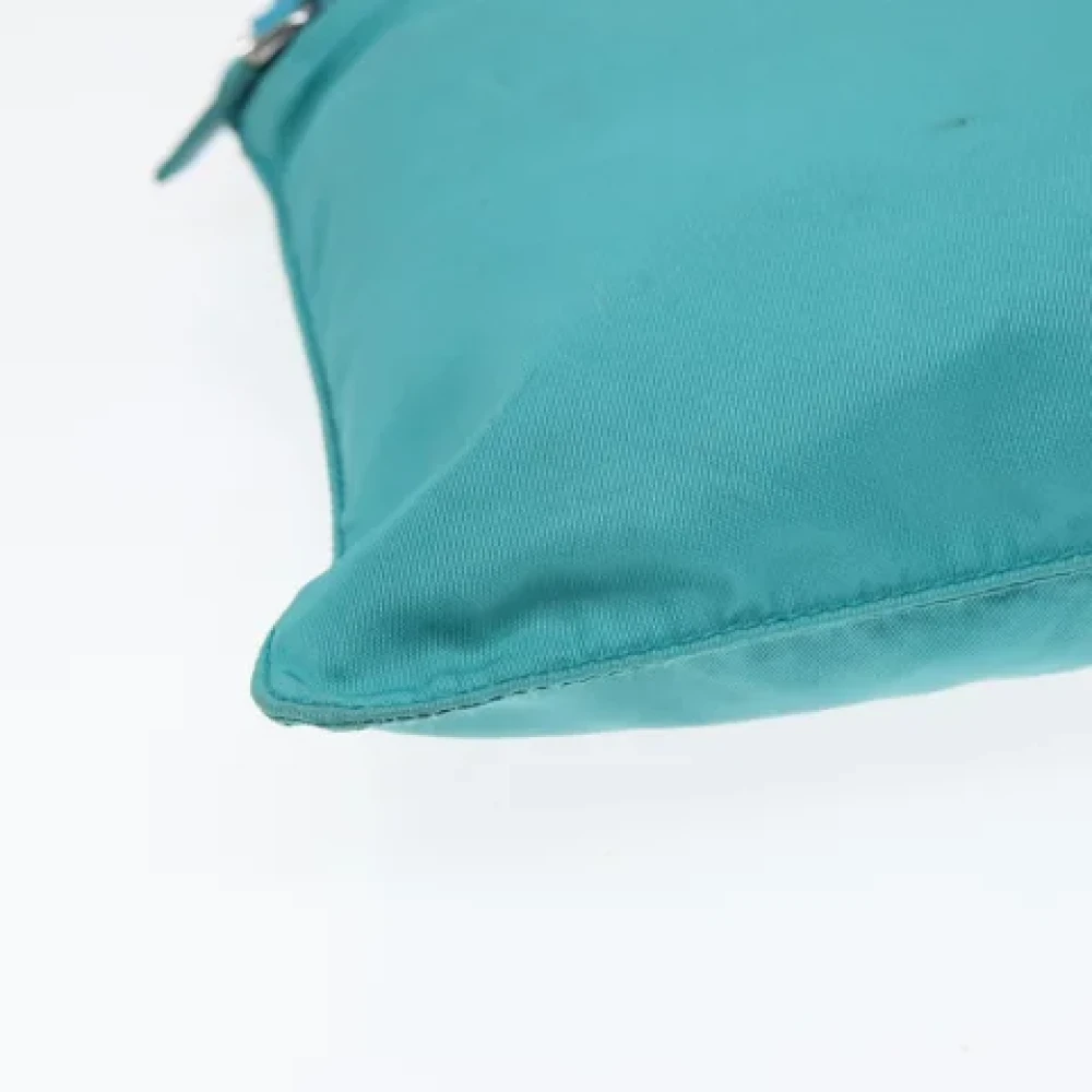 Prada Vintage Pre-owned Fabric prada-bags Blue Dames