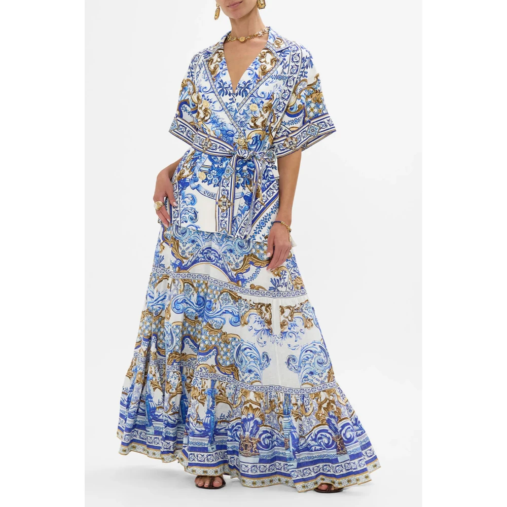 Camilla Kortemouwjas Azul Adventures Blue Dames