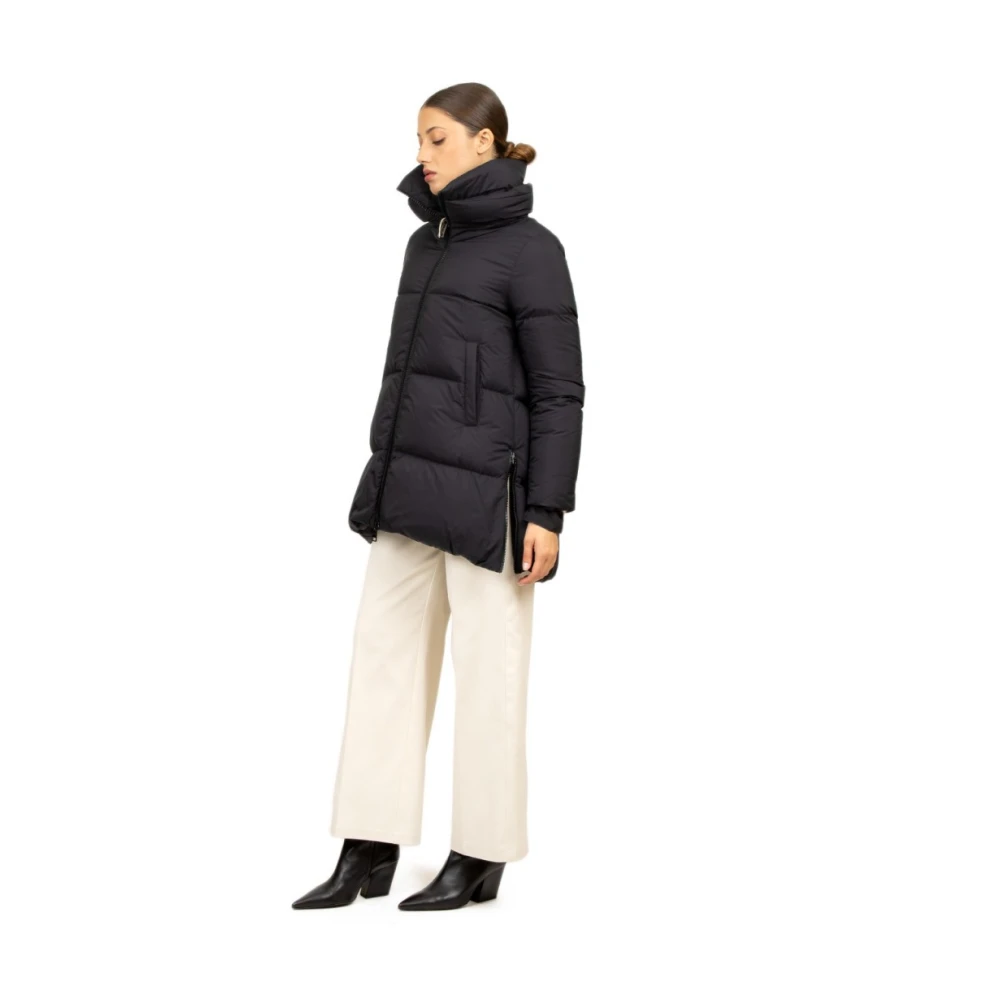 Herno Nylon Puffer Jacket Black Dames