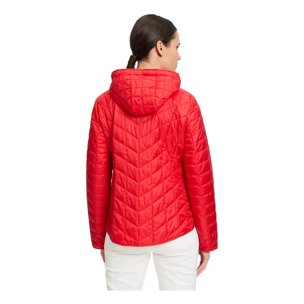 Betty Barclay Trendy outdoorjas met afneembare capuchon Red Dames