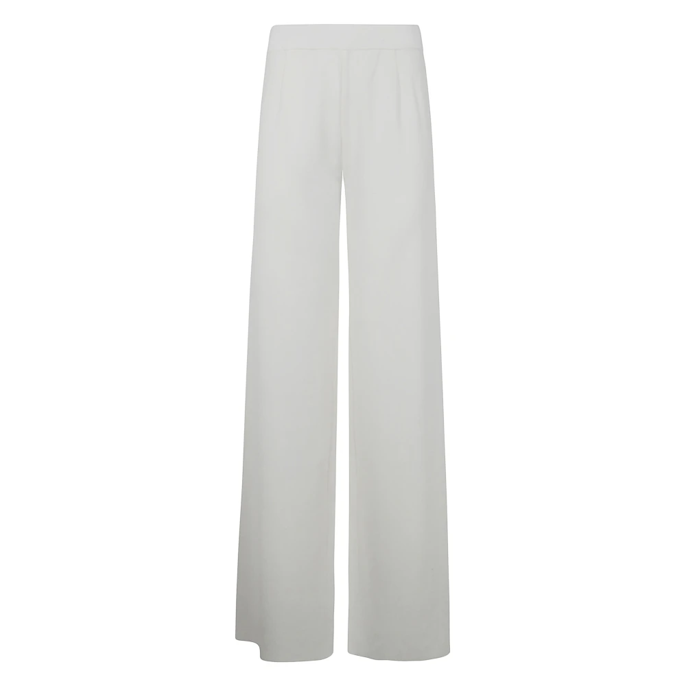 MRZ Stijlvolle Wide Leg Broek White Dames
