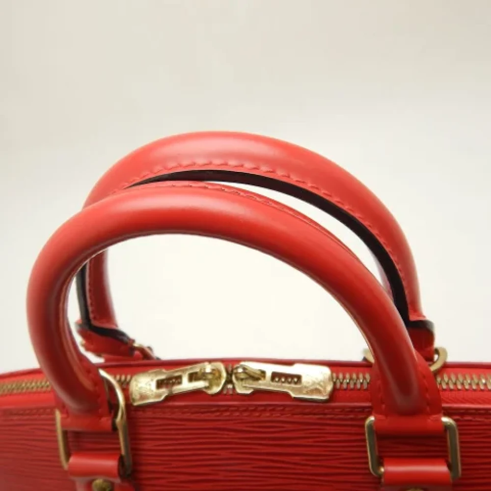 Louis Vuitton Vintage Pre-owned Leather handbags Red Dames