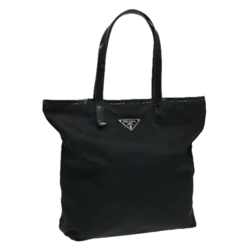 Prada Vintage Pre-owned Nylon totes Black Dames