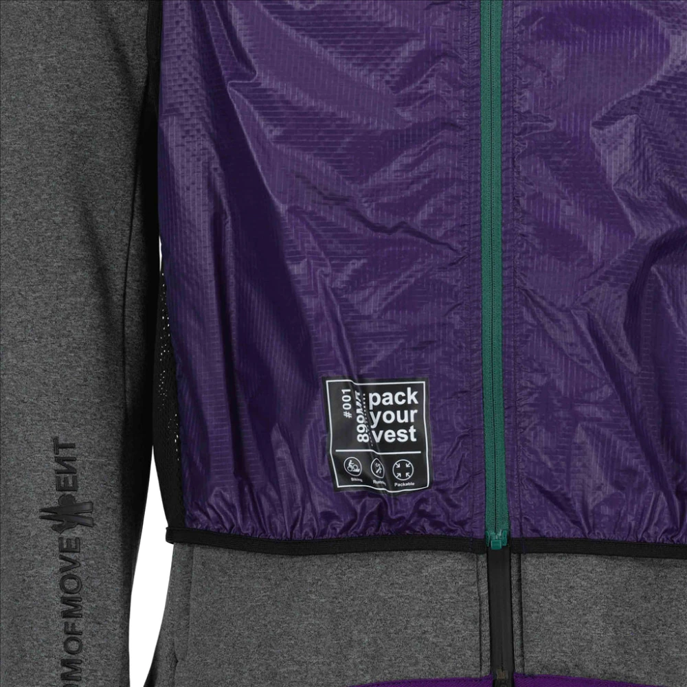 Moncler Omkeerbare Puffer Vest Multicolor Heren