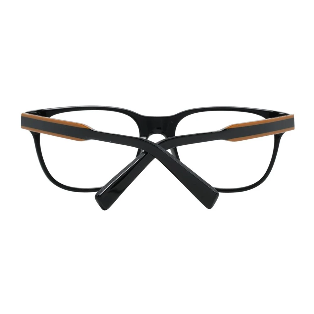 Ermenegildo Zegna Stijlvolle zwarte heren optische monturen Black Heren