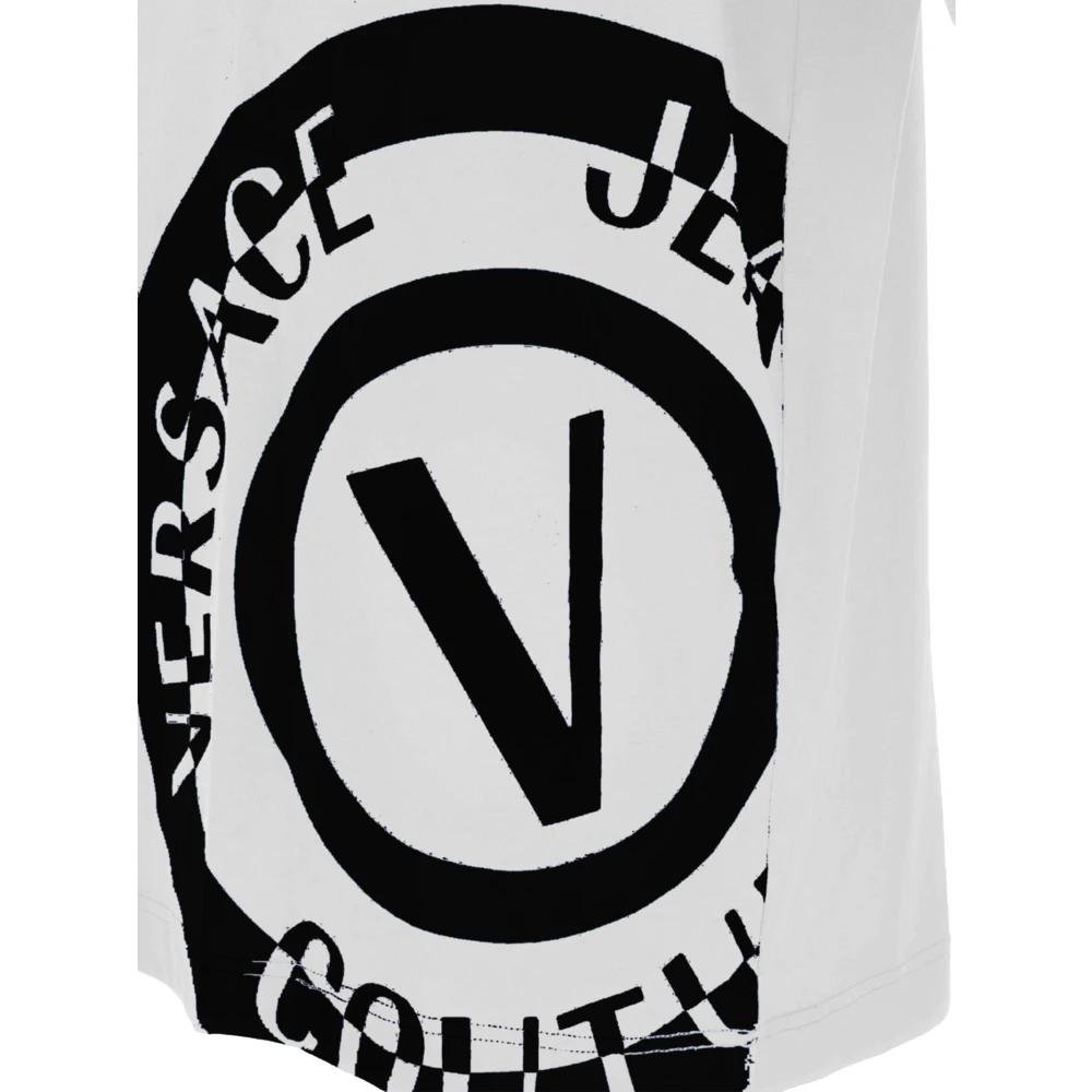 Versace Jeans Couture Stijlvolle T-shirts en Polos White Heren