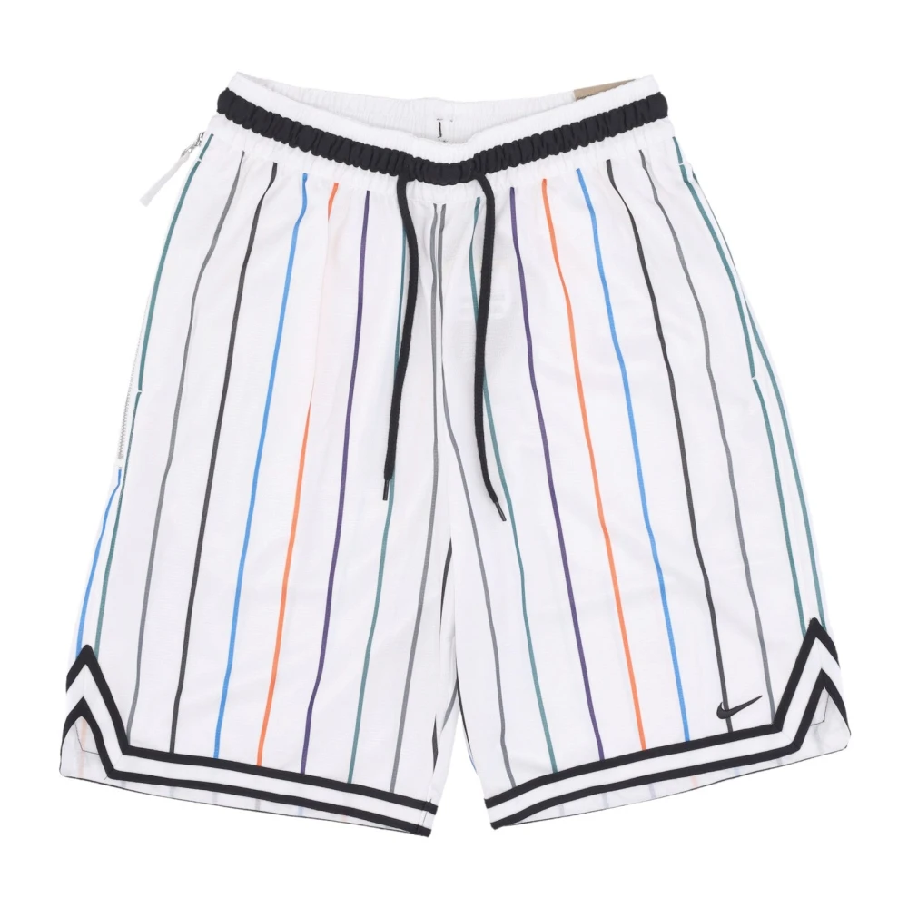 Nike Basketball Shorts Dri-fit Mesh 3D Logo White, Herr