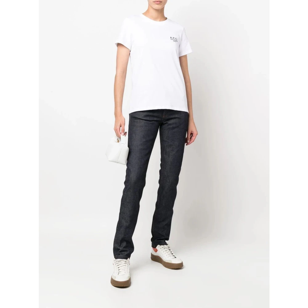 A.p.c. Indigo Standaard Jeans Blue Heren