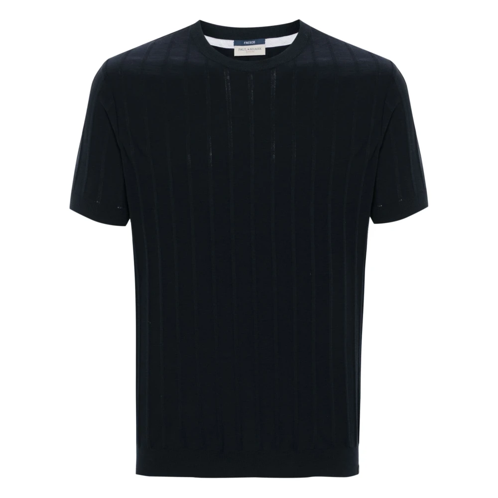 Paul & Shark Men's Blue Roundneck Sweater