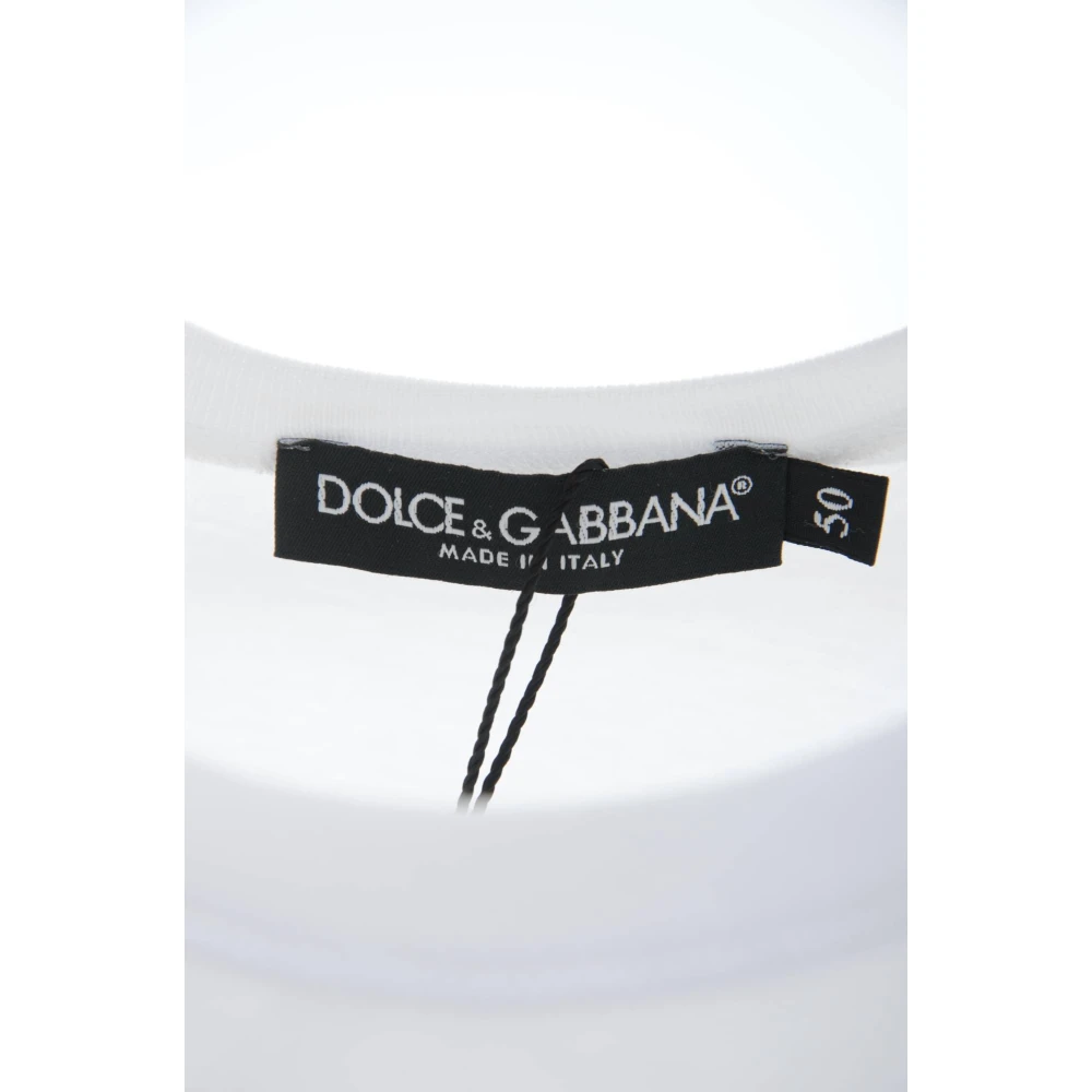 Dolce & Gabbana Heren korte mouw mode T-shirt White Heren