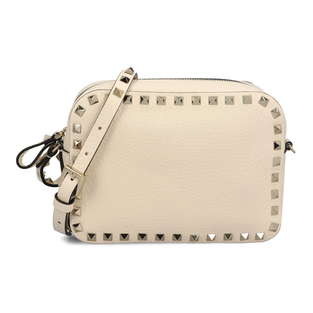 Valentino Garavani Studded Leather Bag White Dames