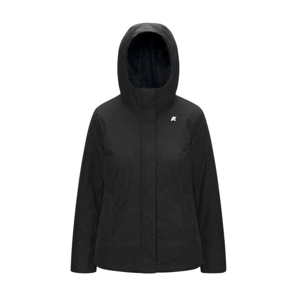 K-way LIL Soft Touch Marmotta Black Dames